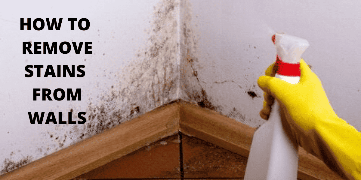 image presents How To Remove Stains From Walls
