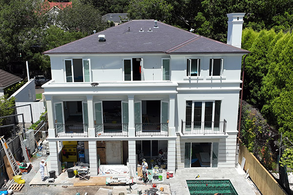 Exterior Double Storrey House After Painting